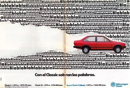 Publicidad de Volkswagen Polo Classic (1987)