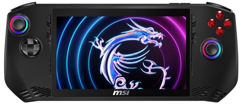 MSI Claw A1M-036 Gaming Handheld, 7 Pulgadas FHD 120Hz IPS Display Intel Core Ultra 5 Procesador 135H, 16GB RAM, SSD 512GB, Tarjeta gráfica Intel ARC, Windows 11 Home, Negro