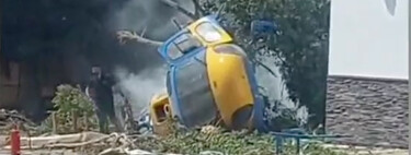 Otro Pegasus de la DGT se estrella en Almería. Es el segundo helicóptero caído en seis meses 