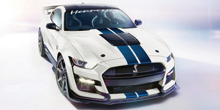 El Ford Mustang Shelby GT500 de Hennessey es todavía más salvaje: ¡hasta 1.200 CV para su V8!