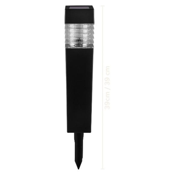 Luces solares LED, 4 piezas
