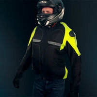 Helite es una chaqueta de moto con airbag con un precio de 690 euros y reutilizable por 30 euros cada cartucho