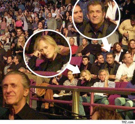 Glenn Close se echa una siesta en un concierto de Springsteen