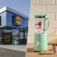 Hoy en Lidl una batidora de vaso color pastel para preparar batidos fresquitos este verano