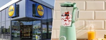 Hoy en Lidl una batidora de vaso color pastel para preparar batidos fresquitos este verano