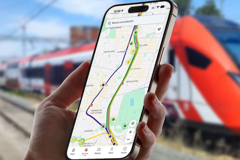 Cercanías por fin da en el clavo: su nueva app y poder seguir tu tren en el mapa es todo un puntazo
