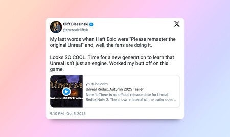 Tuit Bleszinski Unreal