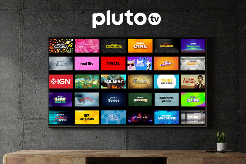 Seven channels on Pluto TV to watch free series on your Smart TV, PC or