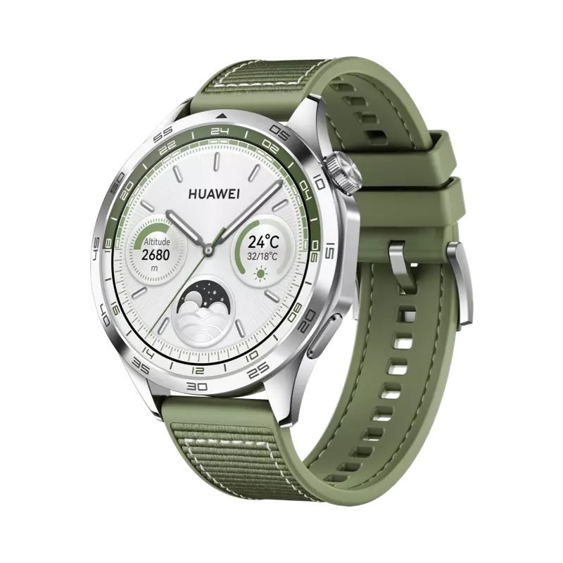 HUAWEI WATCH GT 4 46mm Green / Compatible con dispositivos iOS & Android