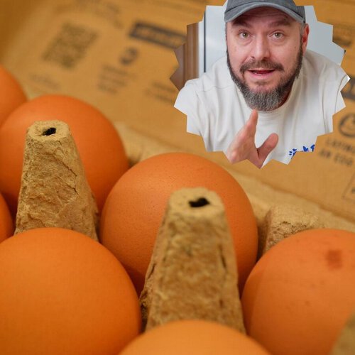 Carlos Gómez, cocinero: “Si guardas tus huevos en la caja, revisa estos 3 detalles para saber que están frescos”
