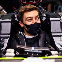 George Russell como respuesta a si cualquiera puede ganar en Fórmula 1 con el Mercedes de Lewis Hamilton