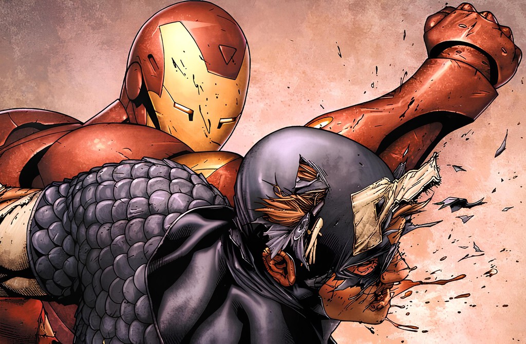 Hay un universo en el que Civil War se resolvió de la forma más bonita: con el Capitán América y Stark casándose
