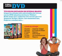 Colección de DVDs infantiles con Público