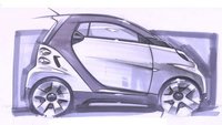 Bocetos del nuevo Smart ForTwo