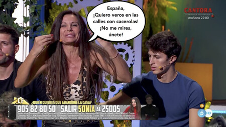Sonia Monroy estalla contra la organización y amenaza con abandonar 'La Casa Fuerte' tras ser nominada contra su marido: "este televoto es destructivo"