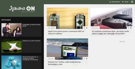 Estrenamos la versión tablet de Xataka On