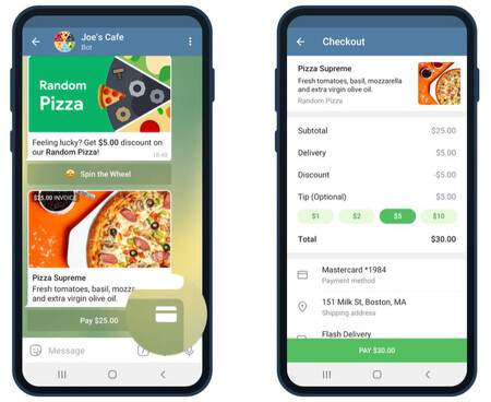 Telegram Payments 2.0
