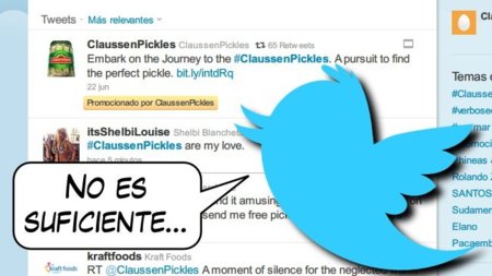 Twitter está pensándose meter de una vez publicidad entre las actualizaciones
