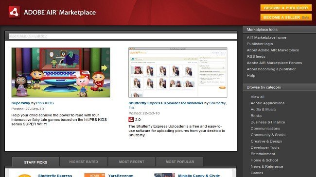 Adobe cierra InMarket y AIR Marketplace