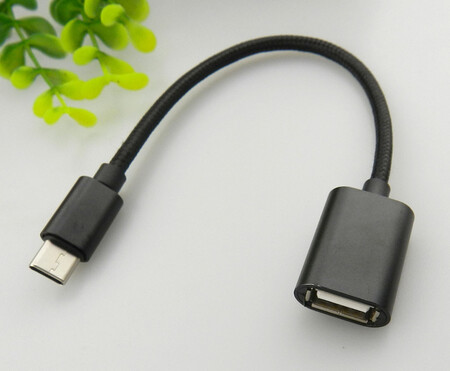 Type C Otg Cable Black 02