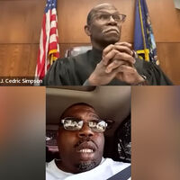 "¿¡Está usted conduciendo!?". Un acusado sin carné se presenta por videoconferencia al volante de su coche y el juez flipa