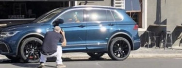 ¡Espiado! El Volkswagen Tiguan 2021 heredará el frente del nuevo Golf