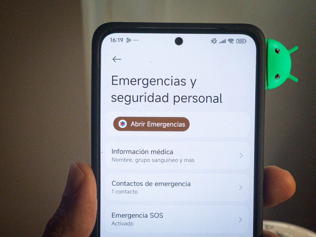 He tardado cinco minutos en configurar la ficha médica de mi móvil. Es una función no tan conocida y en una emergencia es de gran ayuda