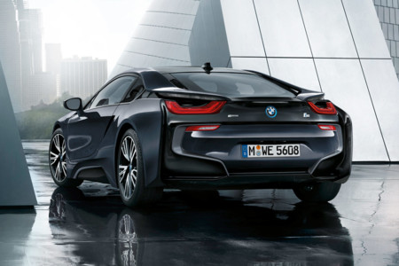 Bmw I8 Protonic Dark Silver Edition Trasera