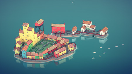 Townscaper, ese cautivador juego sobre diseñar pueblecitos, por fin está disponible en Steam como acceso anticipado