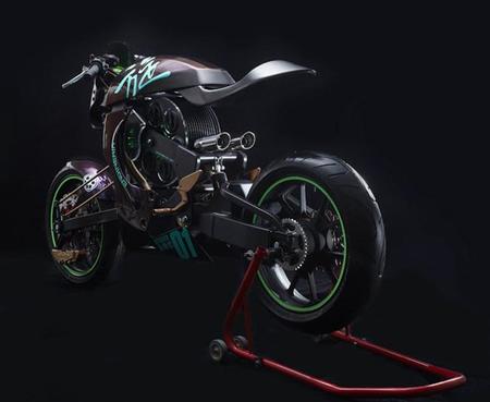 Motocicleta Revolver, la revolución del aire comprimido