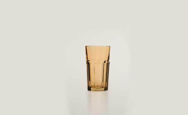 Vaso Vidrio Relieve