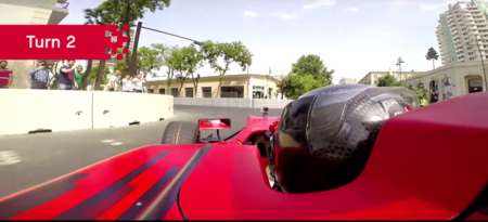Video: Así luce el Circuito de Baku semanas antes del Gran Premio de Europa de la F1