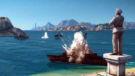 ¿Un campeonato de justas en helicóptero? En Just Cause 3 todo es posible