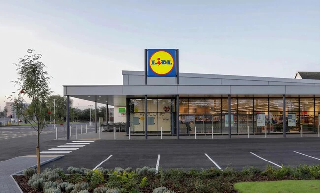 Tienda Lidl Sombrilla