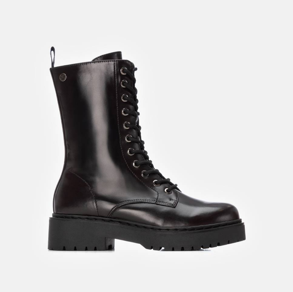 Botines militares de mujer con cremallera - Xti