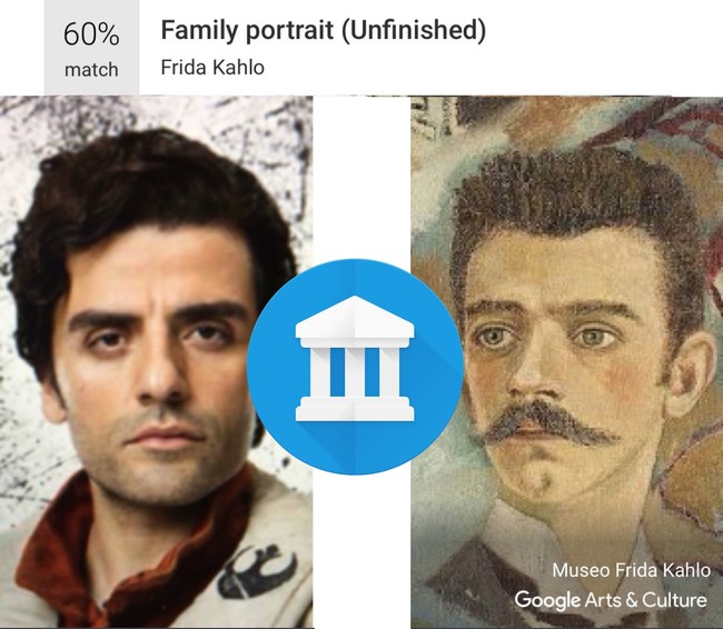 Google Arts Selfie