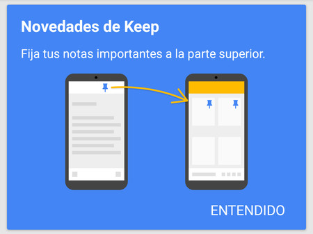 Así puedes fijar en Google Keep tus notas más importantes