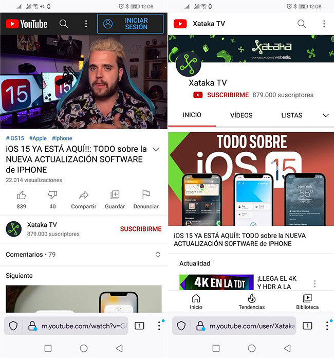 Las mejores alternativas a YouTube para ver vídeos en iPhone y Android