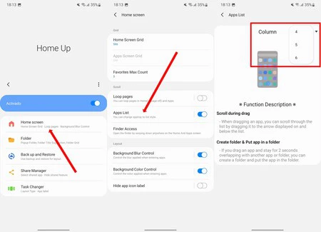 Samsung Galaxy One の UI