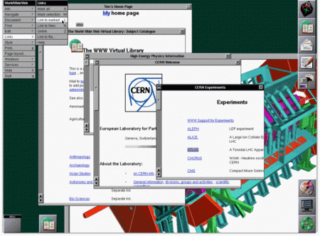 La WWW cumple 20 años, y en el CERN lo celebran. La imagen de la semana