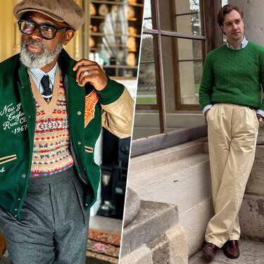 El nuevo código preppy le dice adiós al azul marino: la dupla de verde y camel se apodera del estilo colegial de tus looks de verano 