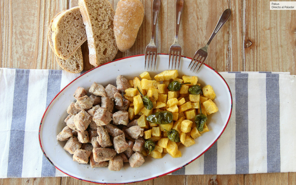 Receta de raxo gallego, la receta de lomo de cerdo con patatas que entusiasma a todo el que lo prueba