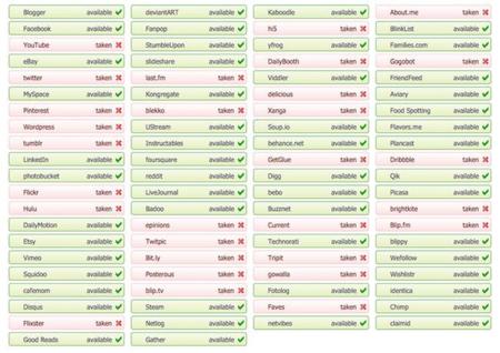 ¿En qué servicios web y apps está ocupado tu usuario? Descúbrelo con NameChk