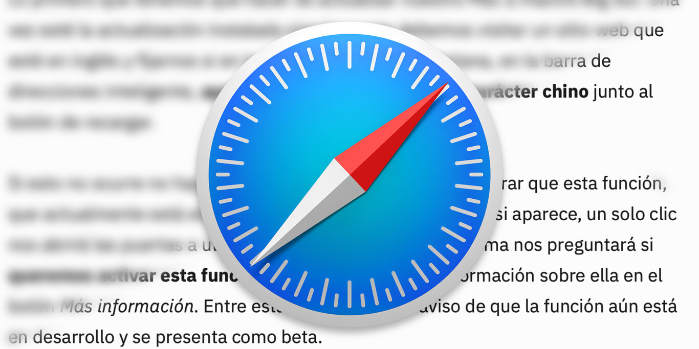 traductor web safari