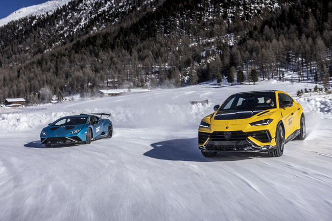 Lamborghini Esperienza Neve 2023 98
