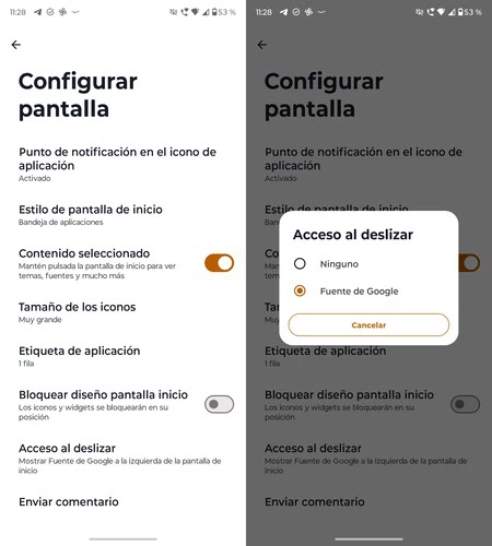 Google Discover ランチャー