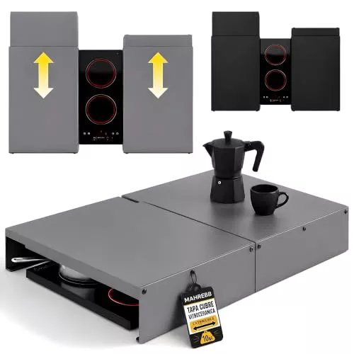 Tapa para Vitrocerámica Extensible, Tapa Encimera Gas, Protector Induccion