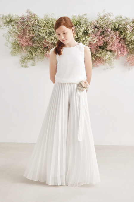 look con pantalón de comunión