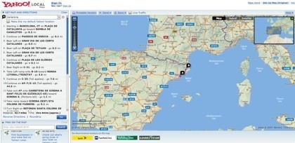 Guías de 34 países europeos en Yahoo! Maps