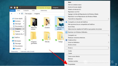 Explorador de archivos windows 10